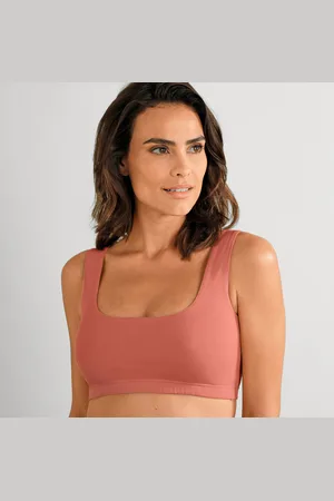 BLANCHEPORTE Brassière Confort Coton Stretch Doublé Sans Armatures - Lot De 2