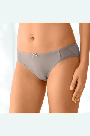 BLANCHEPORTE Culotte Microfibre Forme Midi Lot De 2