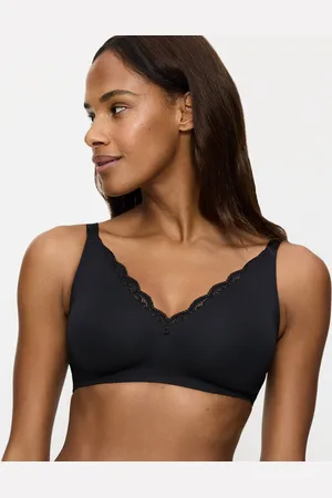Triumph Soutien-gorge Minimiseur En Maille Et Dentelle "amourette"- Sans Armatures