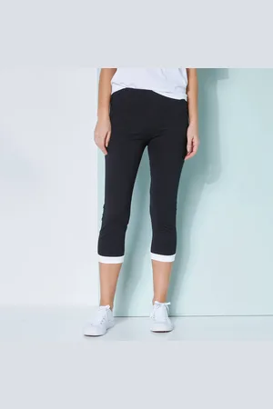 Lora Zellini Legging 3/4 Taille Élastiquée