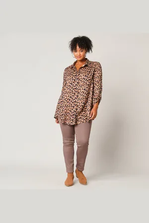 BLANCHEPORTE Jegging Grande Stature - Taille Élastiquée Ultra Confort