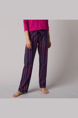BLANCHEPORTE Pantalon De Pyjama Imprimé Rayé Estrella - Coton