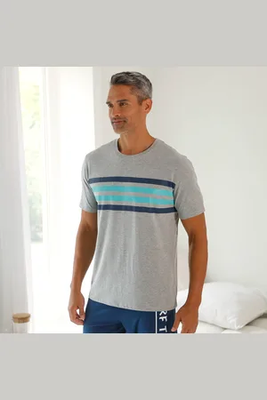 BLANCHEPORTE T-shirt Pyjama Manches Courtes Rayures