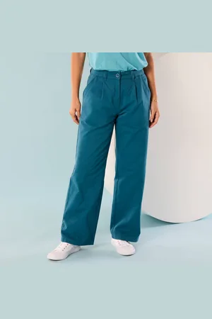 BLANCHEPORTE Pantalon Coupe Large, Spécial Petites