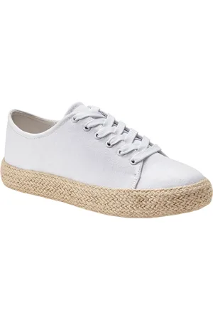 BLANCHEPORTE Tennis Compensées Semelle Corde
