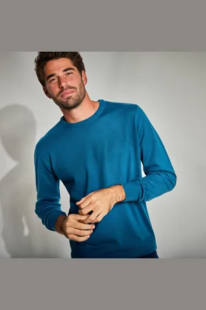 BLANCHEPORTE Pull Uni Col Rond