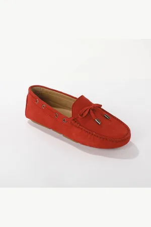 BLANCHEPORTE Mocassins En Cuir Ultra-souple À Liens