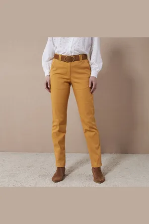 BLANCHEPORTE Pantalon Chino Stretch