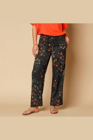 Coeur au sud Pantalon Large Fluide Imprimé