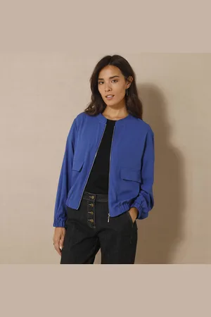 BLANCHEPORTE Veste Zippée Unie, Grandes Poches