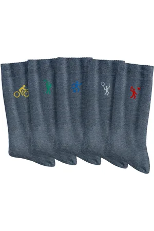 BLANCHEPORTE Mi-chaussettes Fantaisie "sport" - Lot De 5 Paires