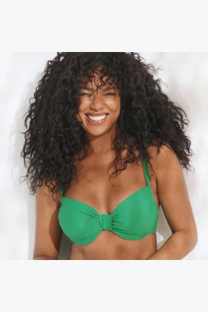 BLANCHEPORTE Soutien-gorge De Bain Drapé Uni Solaro, Avec Armatures