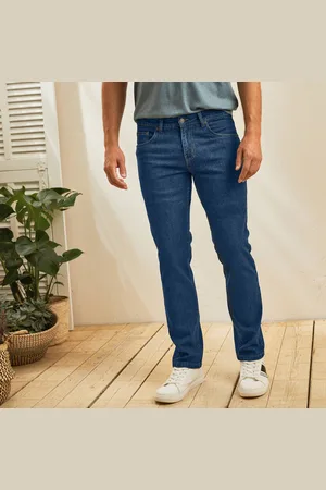 BLANCHEPORTE Jean Droit Stretch Arrondi Sous Le Ventre - Entrej. 72 Cm
