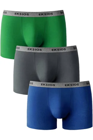 BLANCHEPORTE Boxer Uni Mi-long - Lot De 3