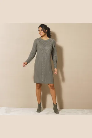 BLANCHEPORTE Robe Pull Torsadée