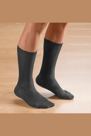 BLANCHEPORTE Mi-chaussettes Spécial Jambes Sensibles - Lot De 2 Paires