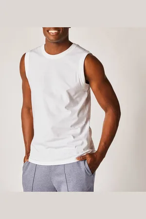 BLANCHEPORTE T-shirt Col Rond Sans Manches - Lot De 3