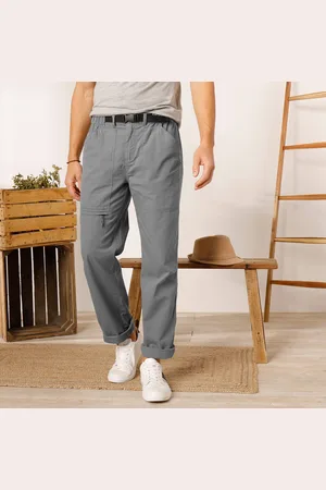 BLANCHEPORTE Pantalon 3/4 Élastiqué + Ceinture Assortie