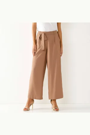 BLANCHEPORTE Pantalon Raccourci Large Uni