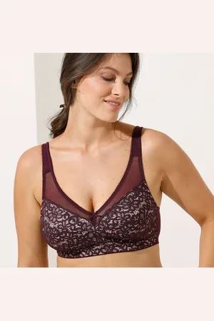 BLANCHEPORTE Soutien-gorge Minimiseur En Dentelle Florale - Sans Armatures