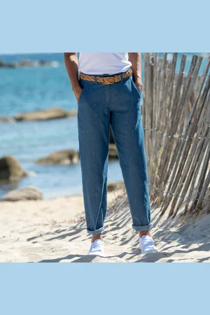 BLANCHEPORTE Pantalon Chino, Jean Léger