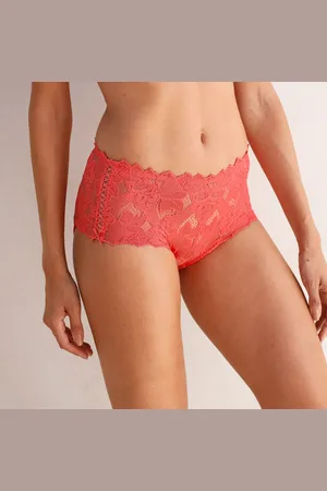 Sans Complexe Culotte Haute Dentelle Unie Arum