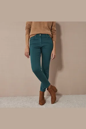 Colors & co Pantalon 7/8ème Fuselé Stretch Uni