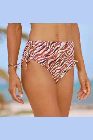 BLANCHEPORTE Culotte De Bain Taille Haute Vinia, Coulissée Côtés