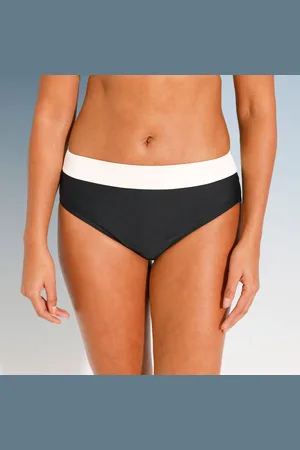 BLANCHEPORTE Culotte De Bain Forme Maxi Colorblock