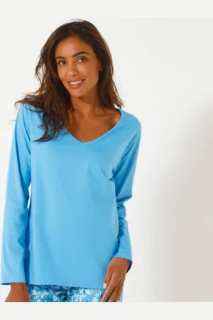 BLANCHEPORTE Haut De Pyjama Manches Longues Uni