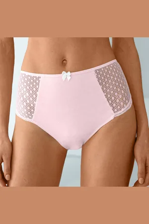 Confidence Lingerie Culotte Maxi Dentelle Coton Uni Tropea - Lot De 4