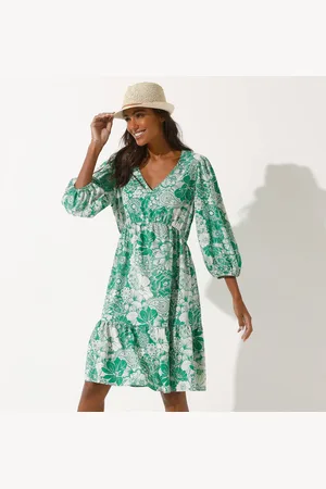 BLANCHEPORTE Robe Courte Imprimé Fleuri