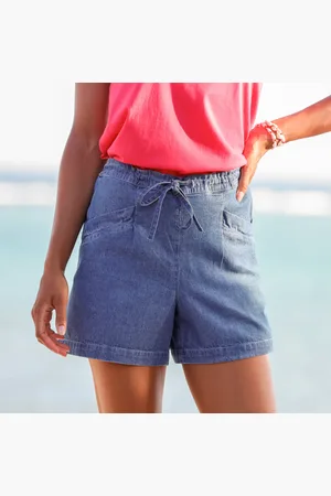 BLANCHEPORTE Short Large En Denim
