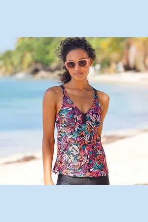BLANCHEPORTE Haut De Tankini Minimiseur Imprimé Kalibo