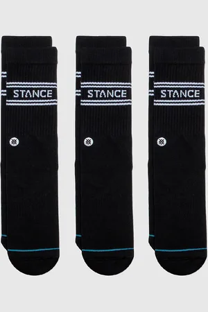 Stance Basic 3 Pack Crew Socks noir