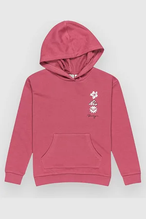 Roxy Surffeelhoodter Kids Sweat à capuche rose