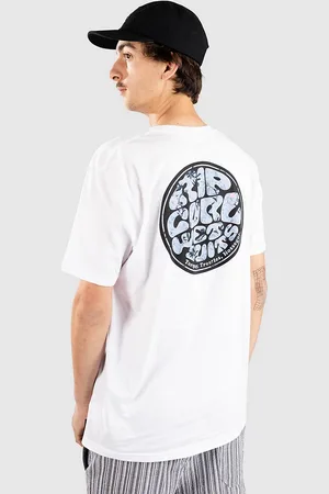 Rip Curl Wettie Passage Icon T-Shirt blanc