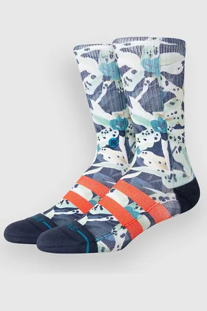 Stance Tubeular Crew Chaussettes bleu