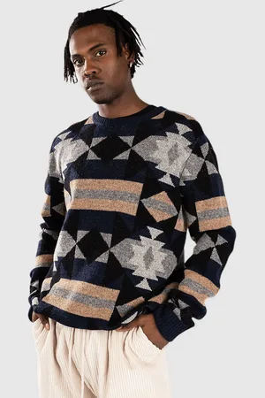 Anerkjendt Aksune Inka Wool Knit Pull bleu