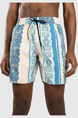 Volcom Lido Print Trunk 17 Boardshort bleu