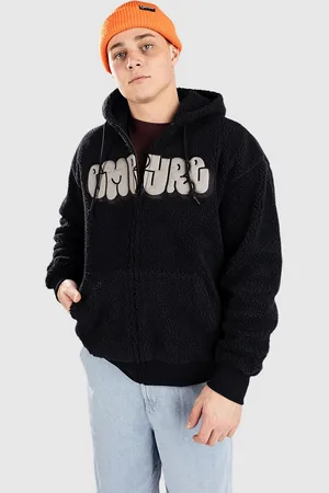 Empyre Sherpa Sweat à capuche zippé noir