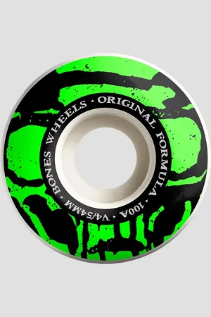 Bones Mummy Skulls 100A V4 Wide 54mm Roues blanc