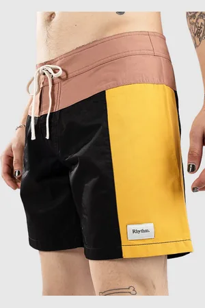 Rhythm Heritage Block Boardshort noir