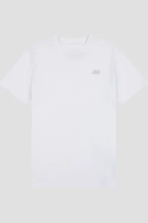 New Balance Jersey Small Logo Kids T-Shirt blanc