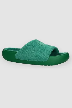 Crocs Classic Towel Slide Sandales vert