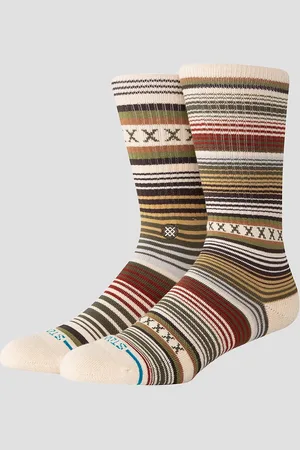 Stance Curren St Crew Chaussettes à motifs