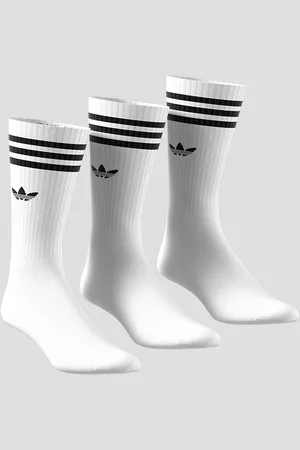 adidas Solid Crew Chaussettes blanc