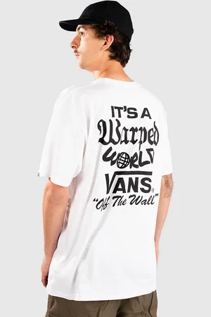 Vans Warped World T-Shirt blanc