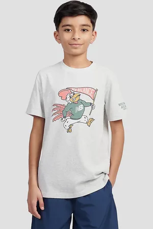 New Balance Mascot Athletics Kids T-Shirt gris