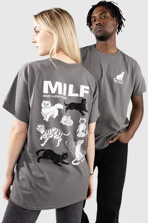 Rip N Dip Man I Love Felines T-Shirt gris